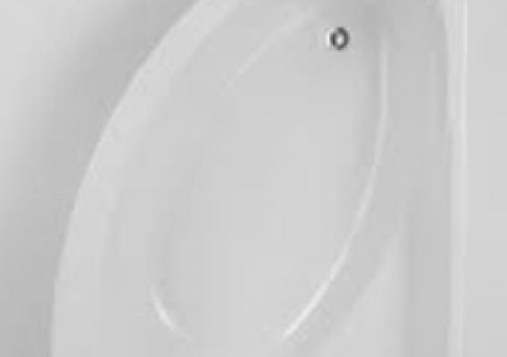 1500x1000 Corner Bath - Right Handed