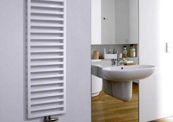 1539x550mm All Electric Towel Warmer - White