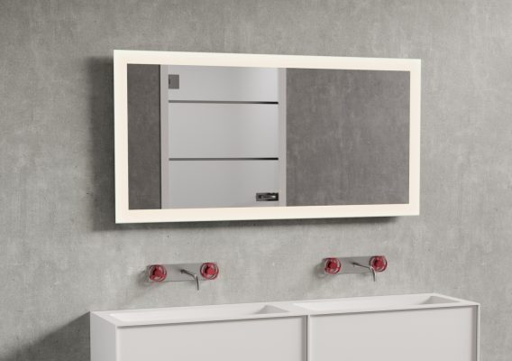 Larvik 1600 LED Bluetooth Mirror