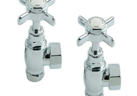 X-Head Angled Chrome Valves