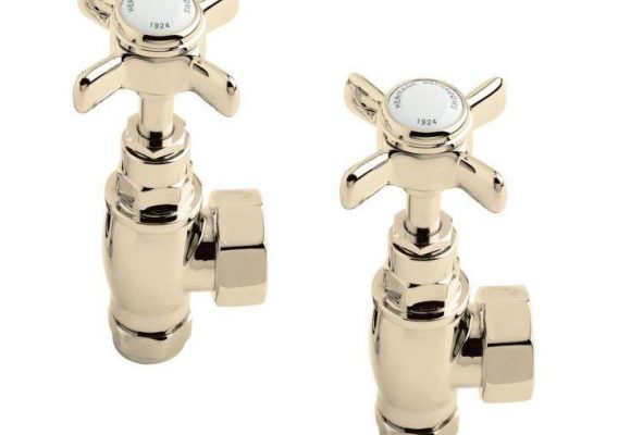 X-Head Angled Gold Valves