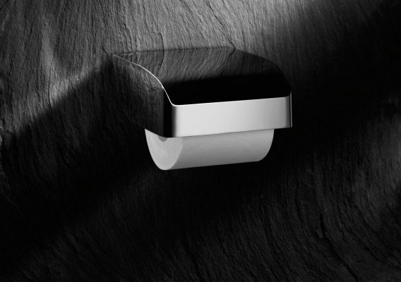Covered Toilet Paper Holder