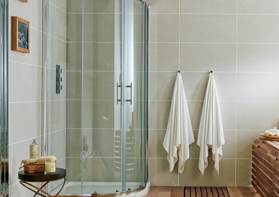 1200x900 Double Door Quadrant (6mm Glass)
