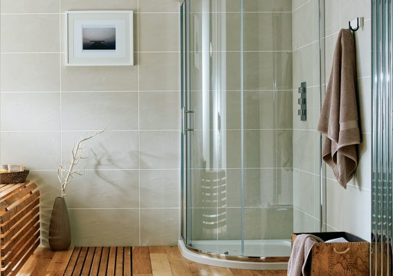 1200x900 Single Door Quadrant (6mm Glass)