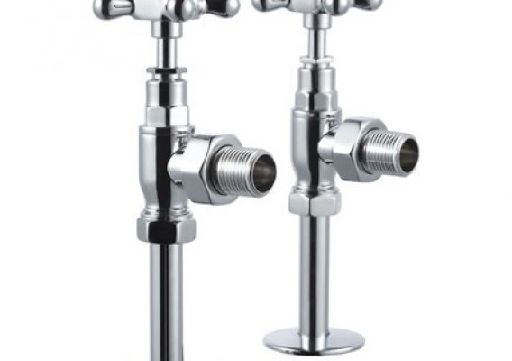 Chrome Angled Valves